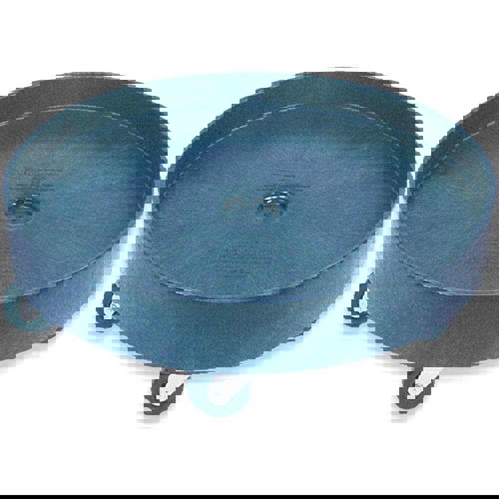 Brute Container Universal Drum Dolly, 500 Lb Capacity, 24.38 X 7.13, Black